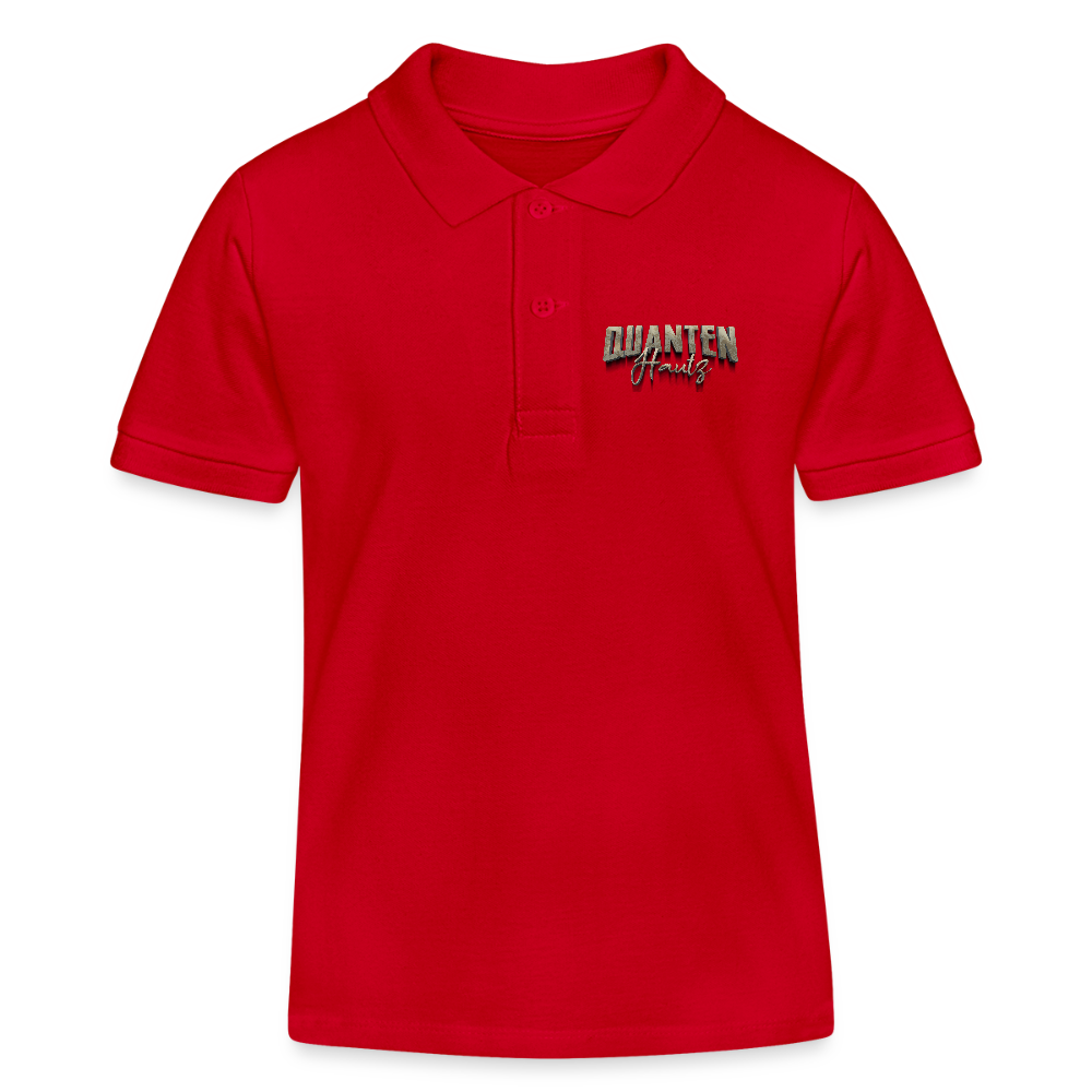 Stanley/Stella Kinder Bio-Poloshirt Quanten Hautz - Rot