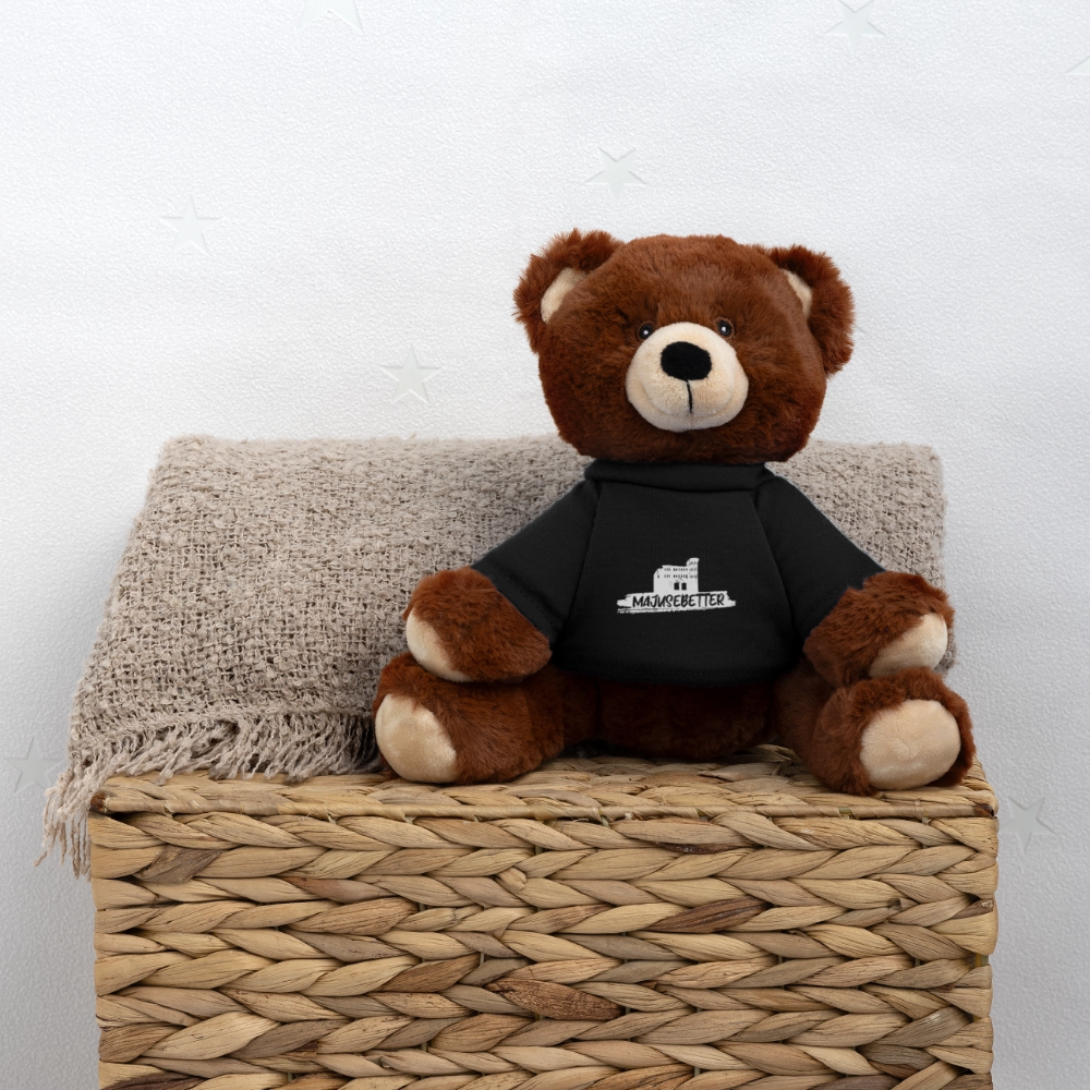MiniFeet® RecycelBär® Braun majusebetter - Schwarz