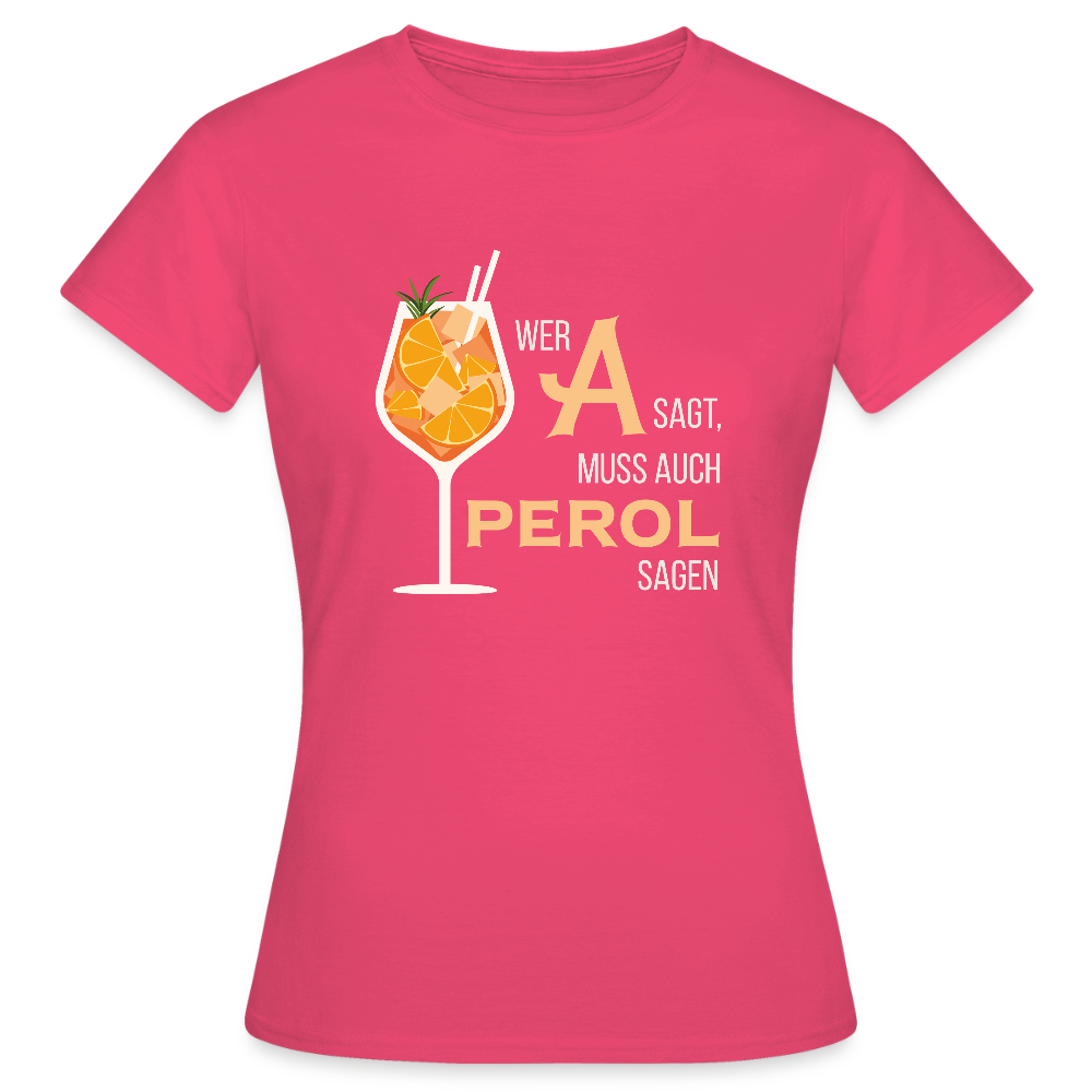 Frauen T-Shirt Aperol - Azalea