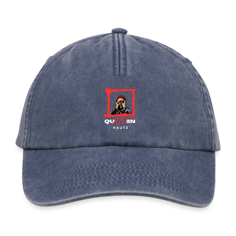 Relaxed Vintage Cap Quanten Hautz - Vintage Denim