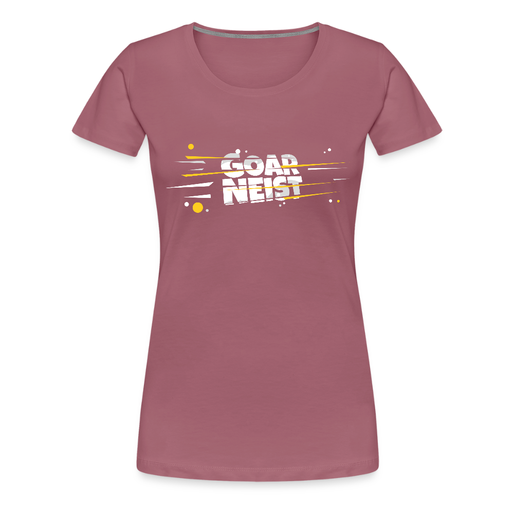 Frauen Premium T-Shirt Goarneist - Malve