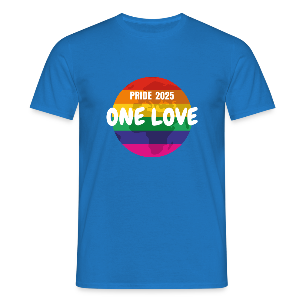 Männer T-Shirt Pride - Royalblau