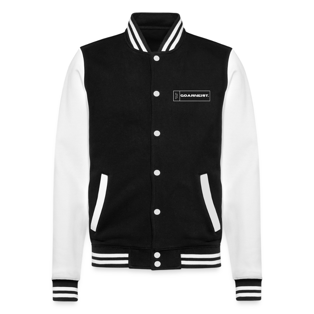College-Sweatjacke Goarneist 2.0 - Schwarz/Weiß