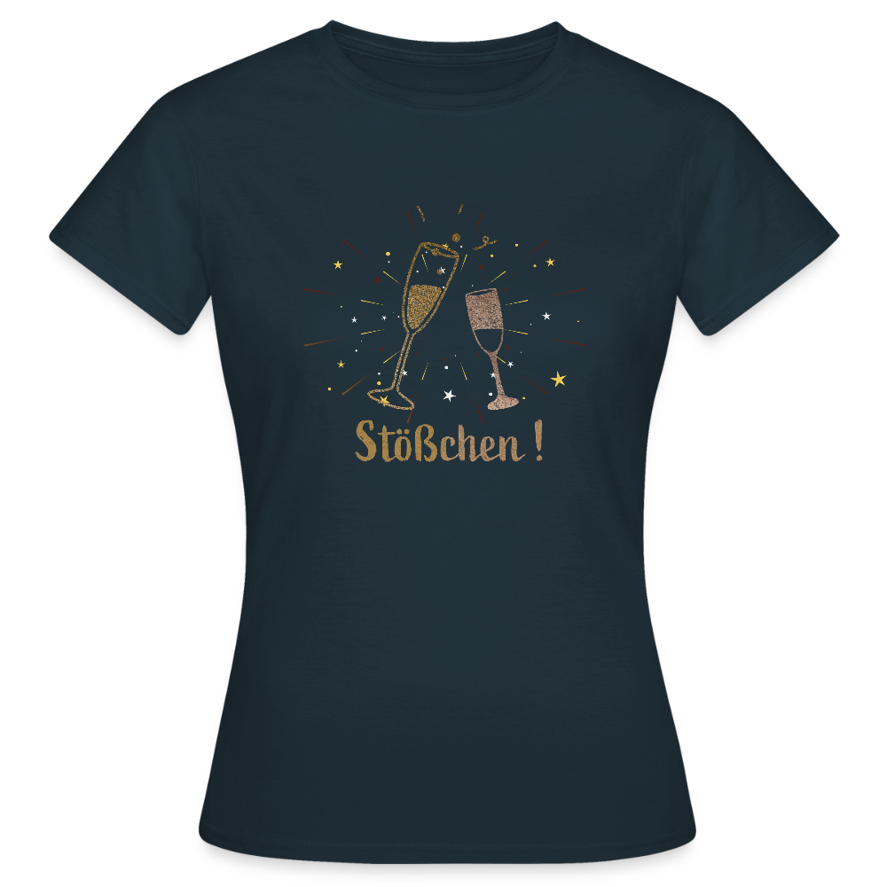 Frauen T-Shirt Stößchen - Navy