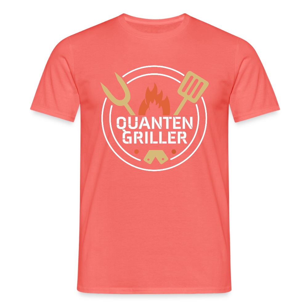 Männer T-Shirt Quanten Griller - Koralle