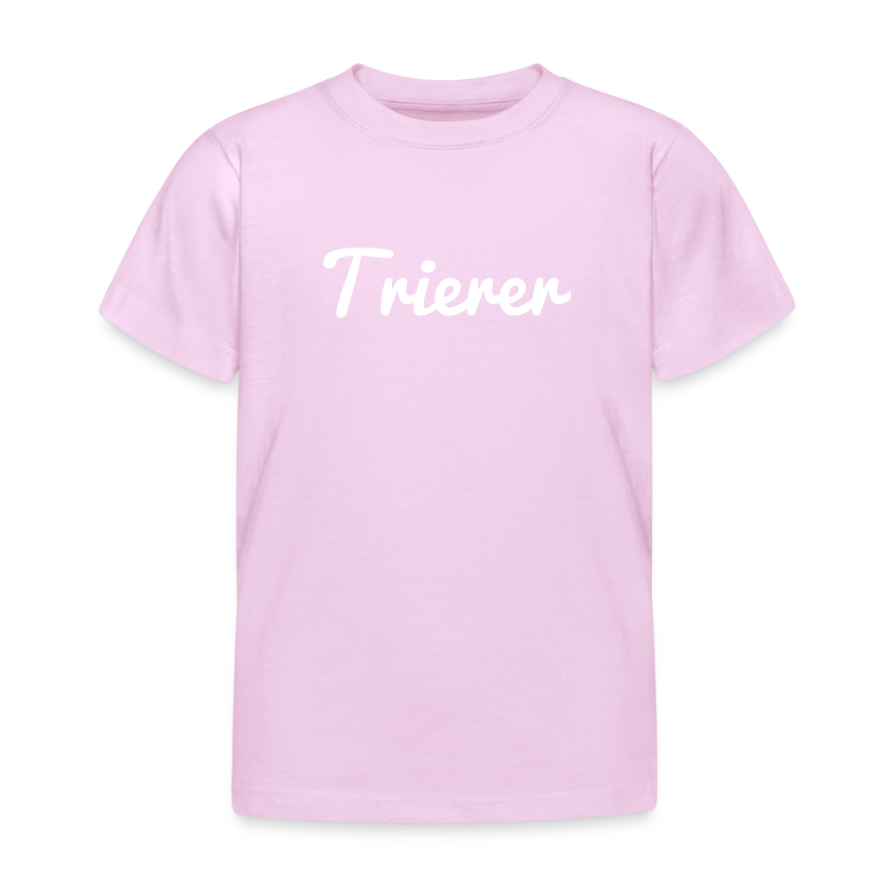 Kinder T-Shirt Trierer - Hellrosa