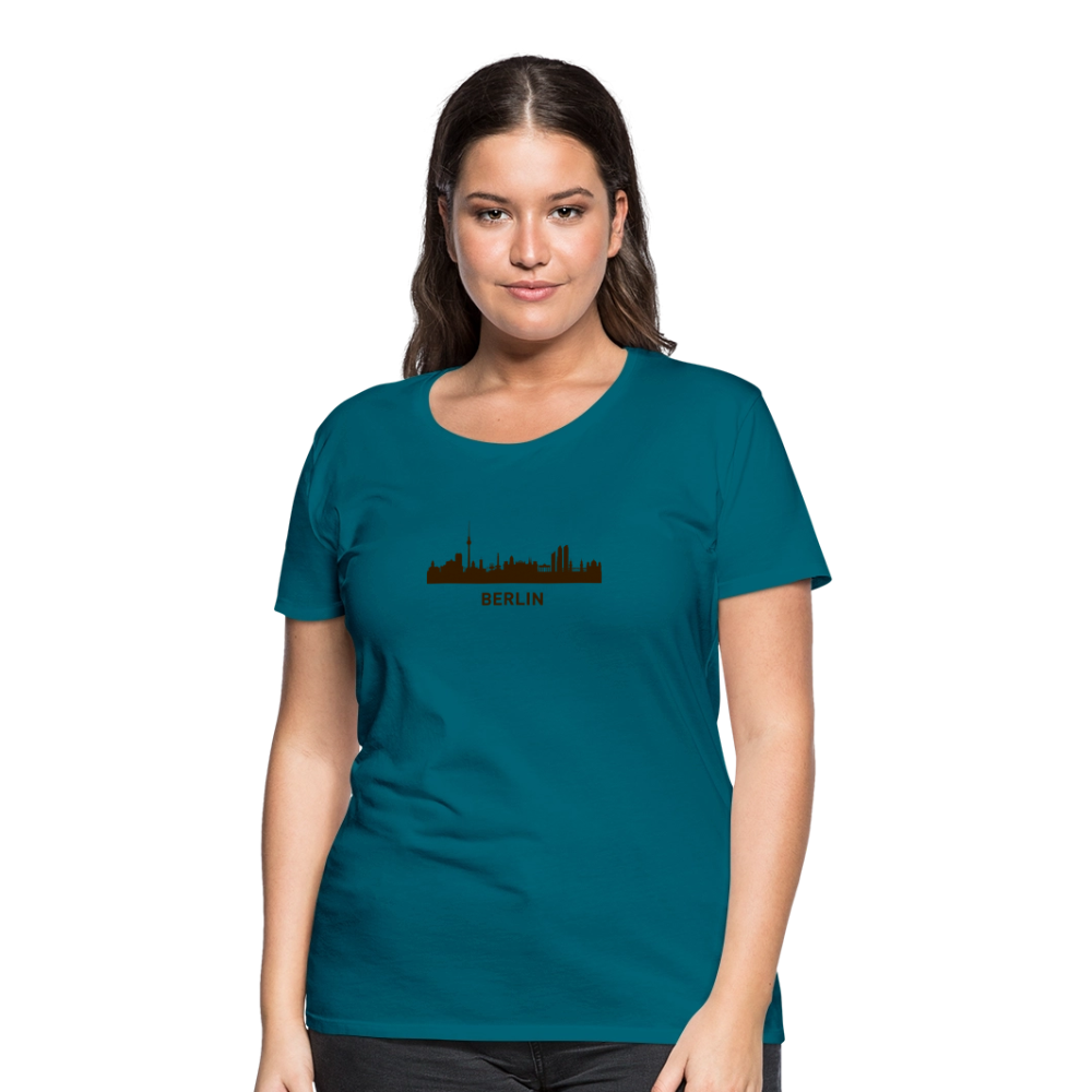 Frauen Premium T-Shirt Berlin - Divablau