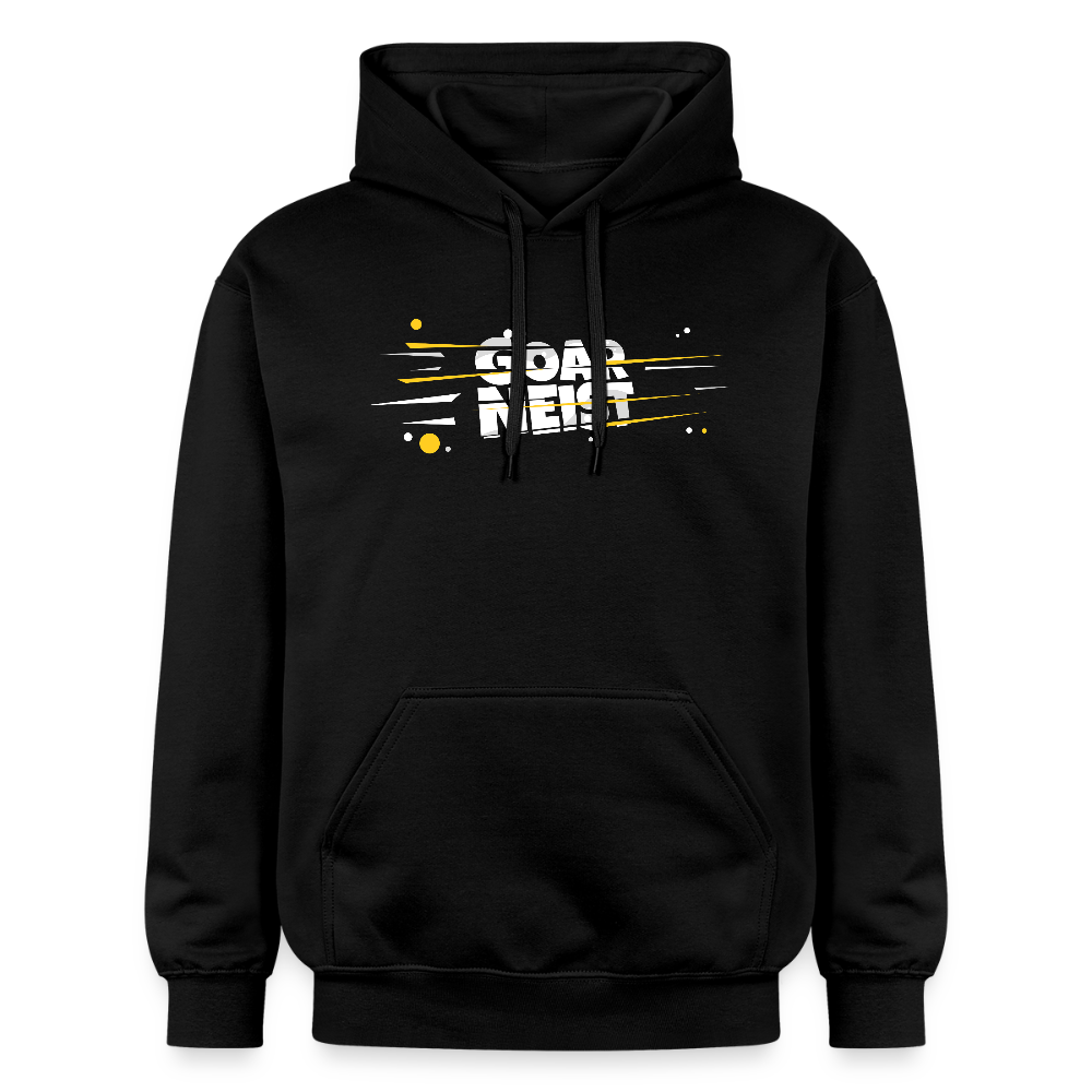 Gildan Unisex Softstyle® Midweight Hoodie Goarneist - Schwarz
