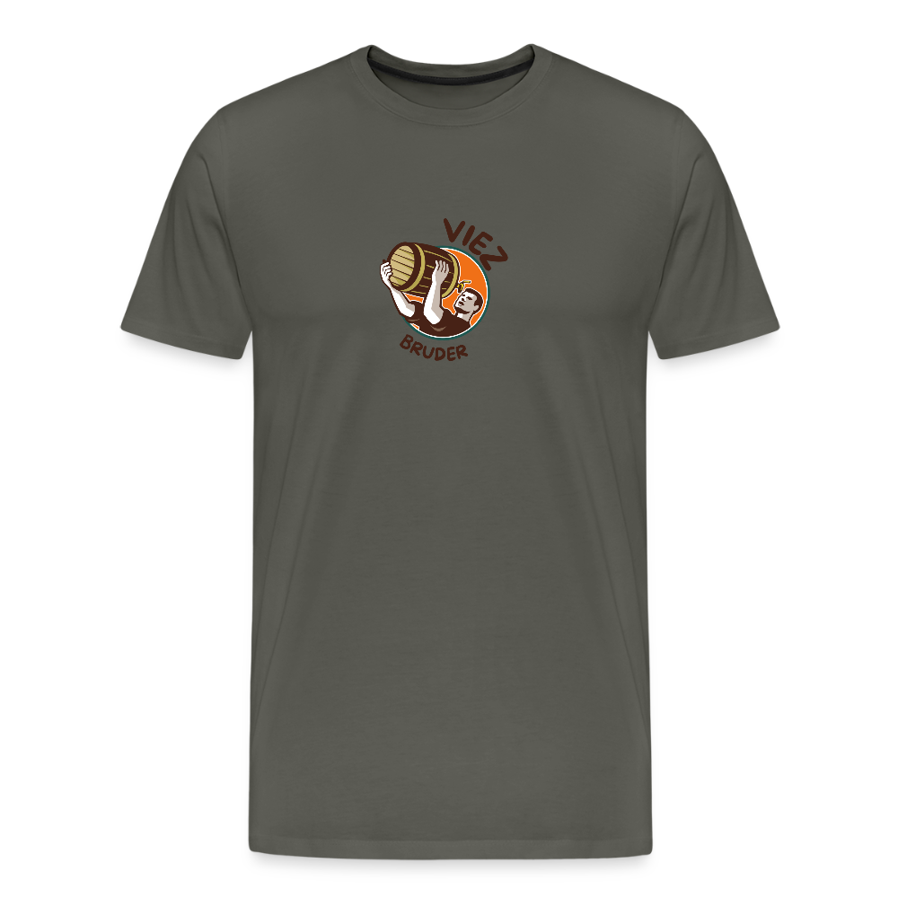 Männer Premium T-Shirt Viezbruder - Asphalt