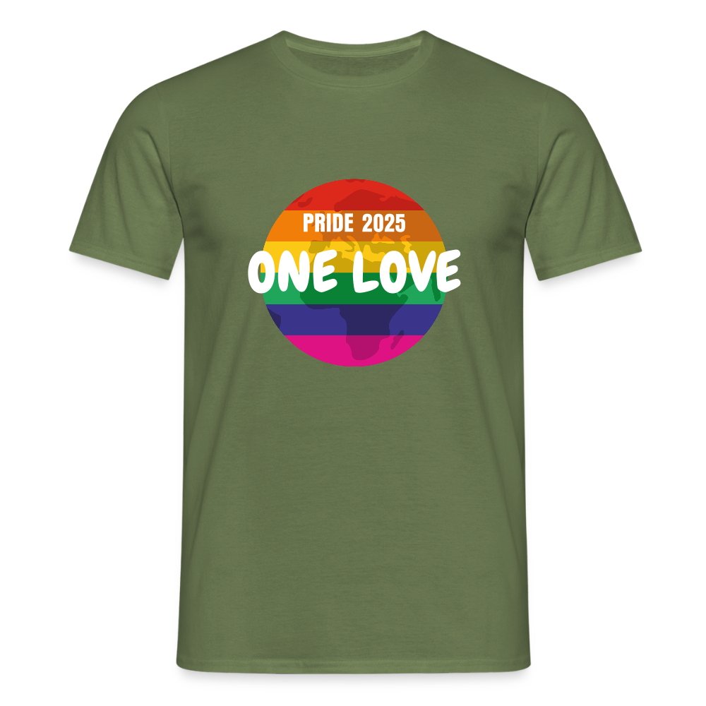 Männer T-Shirt Pride - Militärgrün