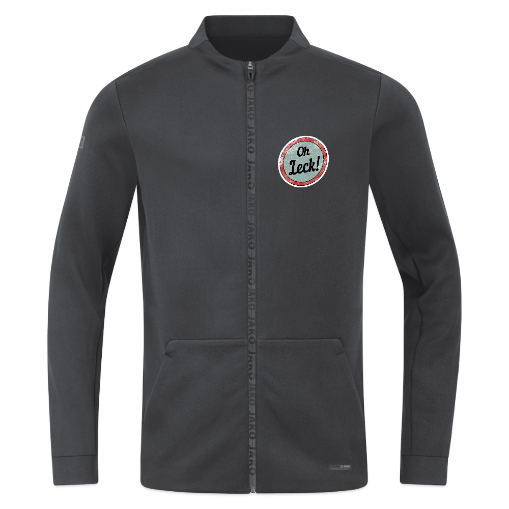JAKO Jacke Pro Casual Oh Leck! - Graphite