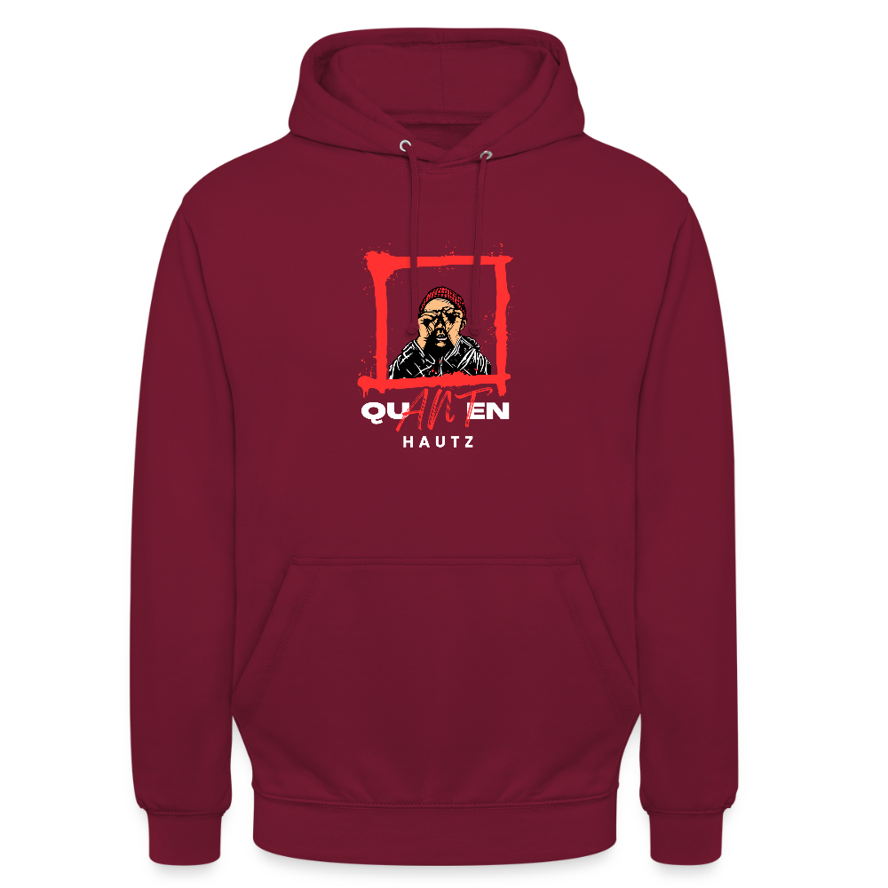 Unisex Hoodie Quanten Hautz - Bordeaux