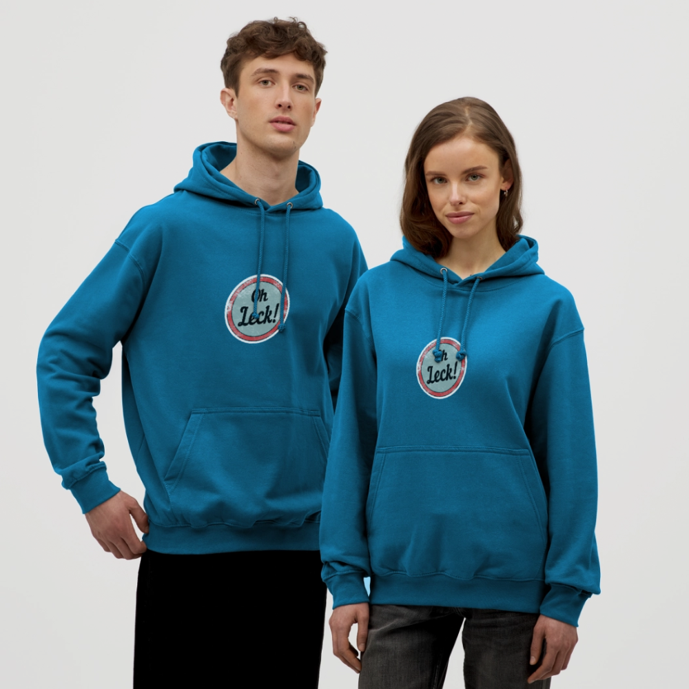 Unisex Hoodie Oh Leck! - Tiefseeblau