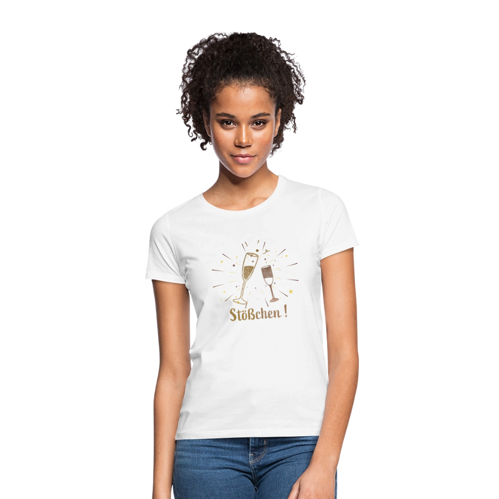 Frauen T-Shirt Stößchen - Weiß