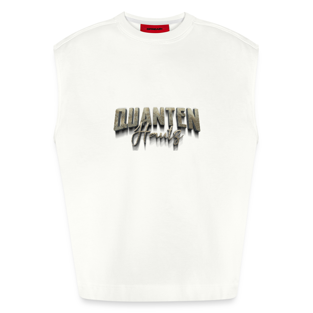 Heavyweight Oversized Organic Tank Top Quanten Hautz - OFF WHITE