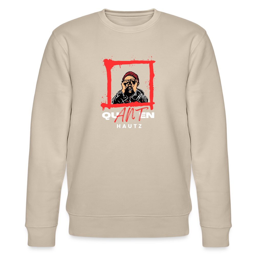 Unisex Bio-Sweatshirt CHANGER Quanten Hautz - Beige