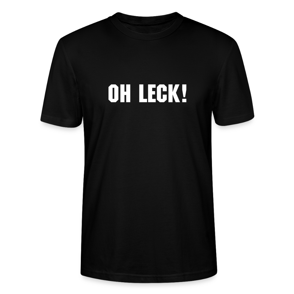 Stanley/Stella Unisex T-Shirt Oh Leck! - Schwarz
