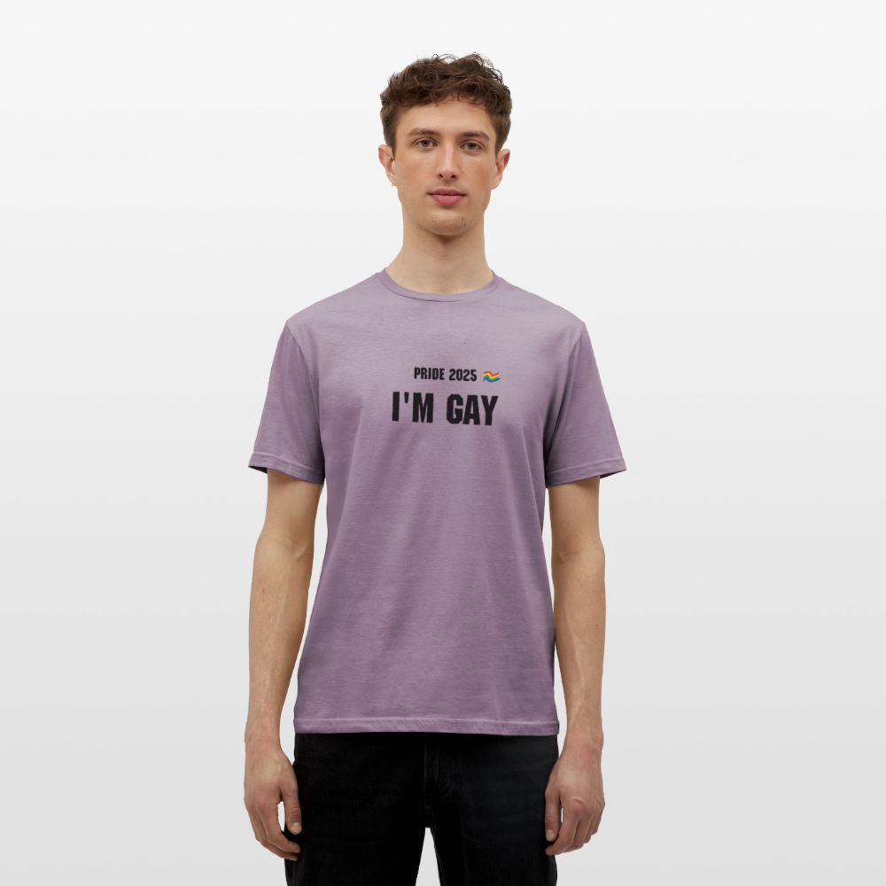 Männer T-Shirt Pride - Lilagrau