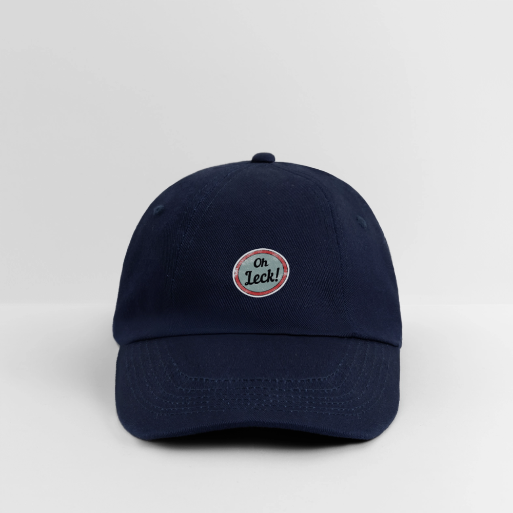 Baseballkappe Oh Leck! - Blau/Blau
