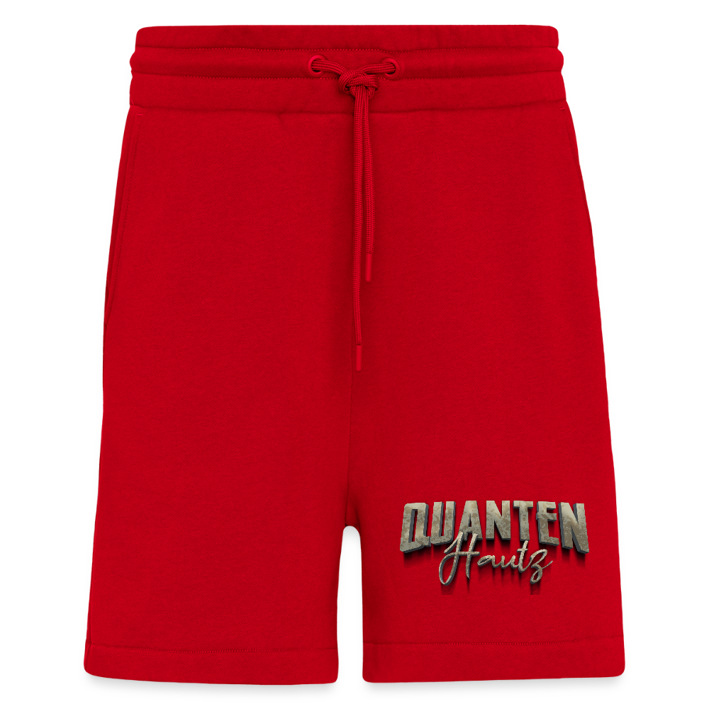 Organic Relaxed Shorts Quanten Hautz - Rot