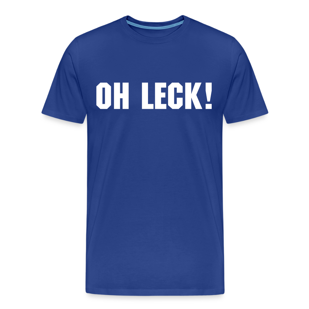 Männer Premium T-Shirt Oh Leck! - Königsblau