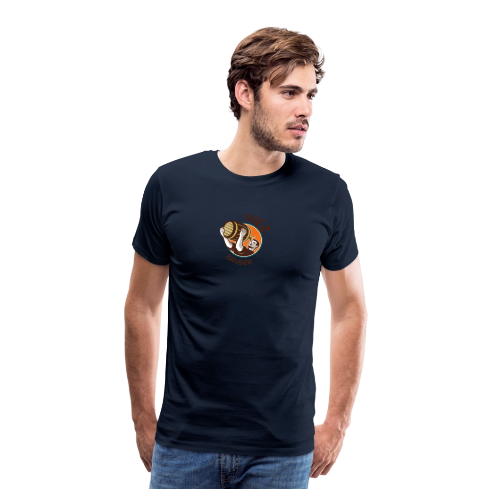 Männer Premium T-Shirt Viezbruder - Navy