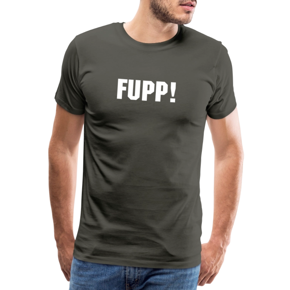 Männer Premium T-Shirt Fupp - Asphalt