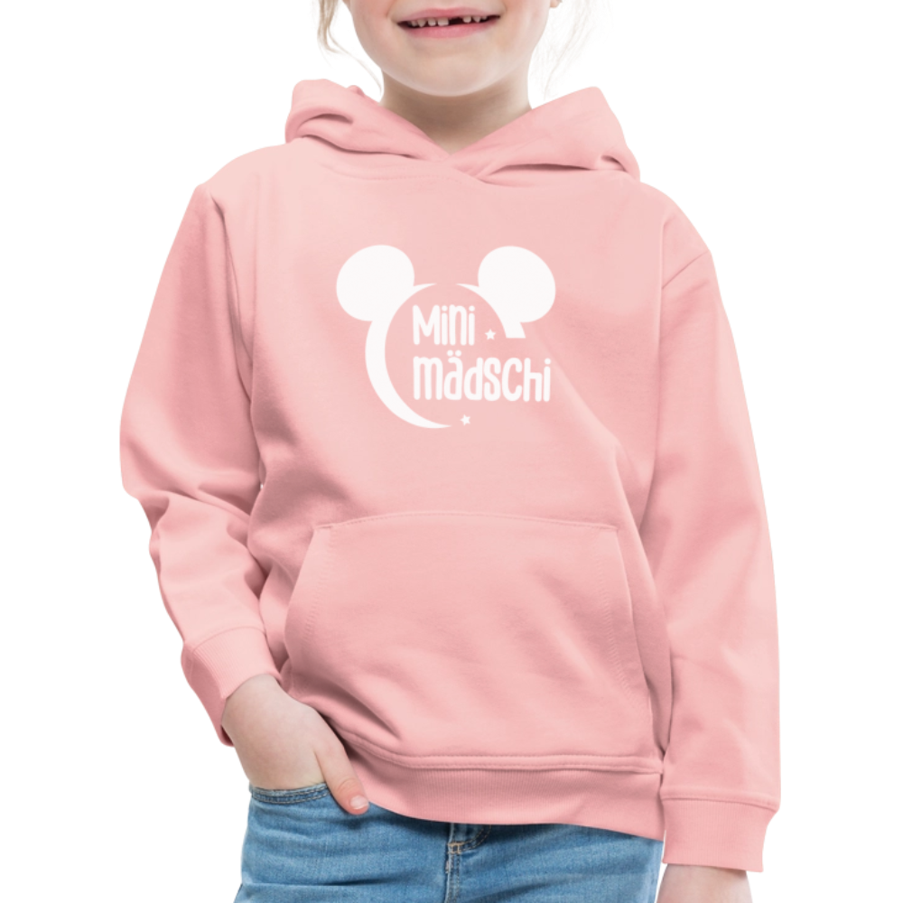 Kinder Premium Hoodie Mini Mädschi - Kristallrosa