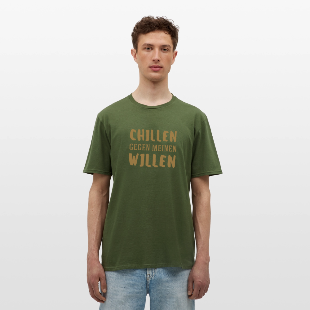 Männer T-Shirt Fun Shirt - Militärgrün