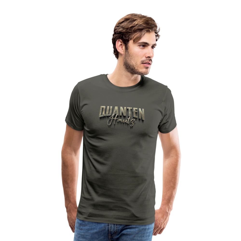 Männer Premium T-Shirt Quanten Hautz - Asphalt