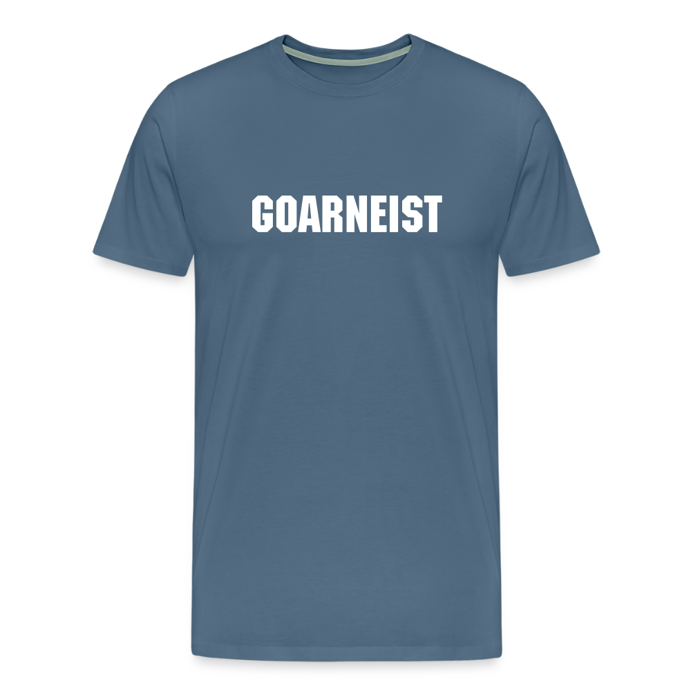 Männer Premium T-Shirt Goarneist - Blaugrau