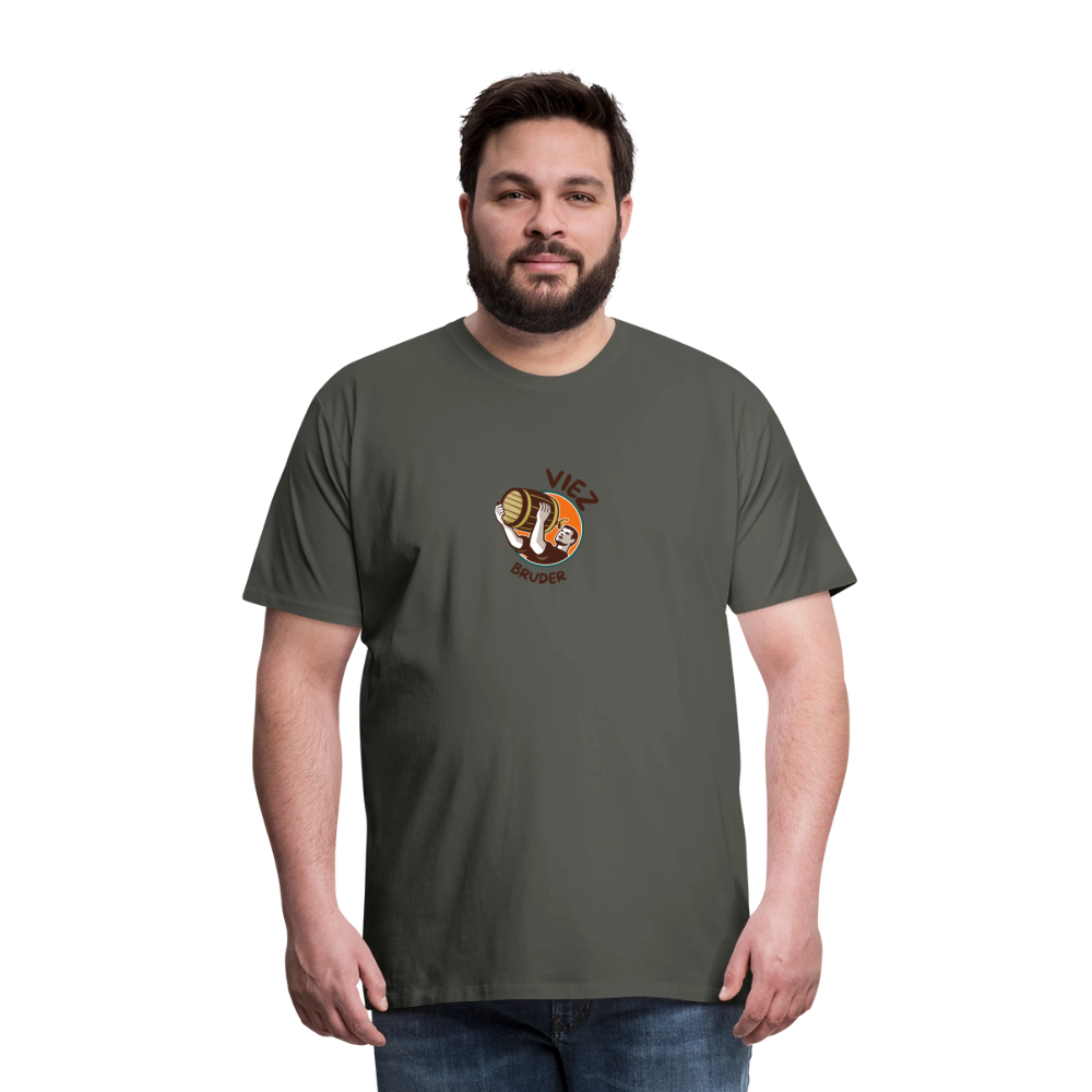 Männer Premium T-Shirt Viezbruder - Asphalt