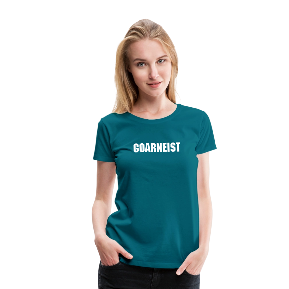 Frauen Premium T-Shirt Goarneist - Divablau