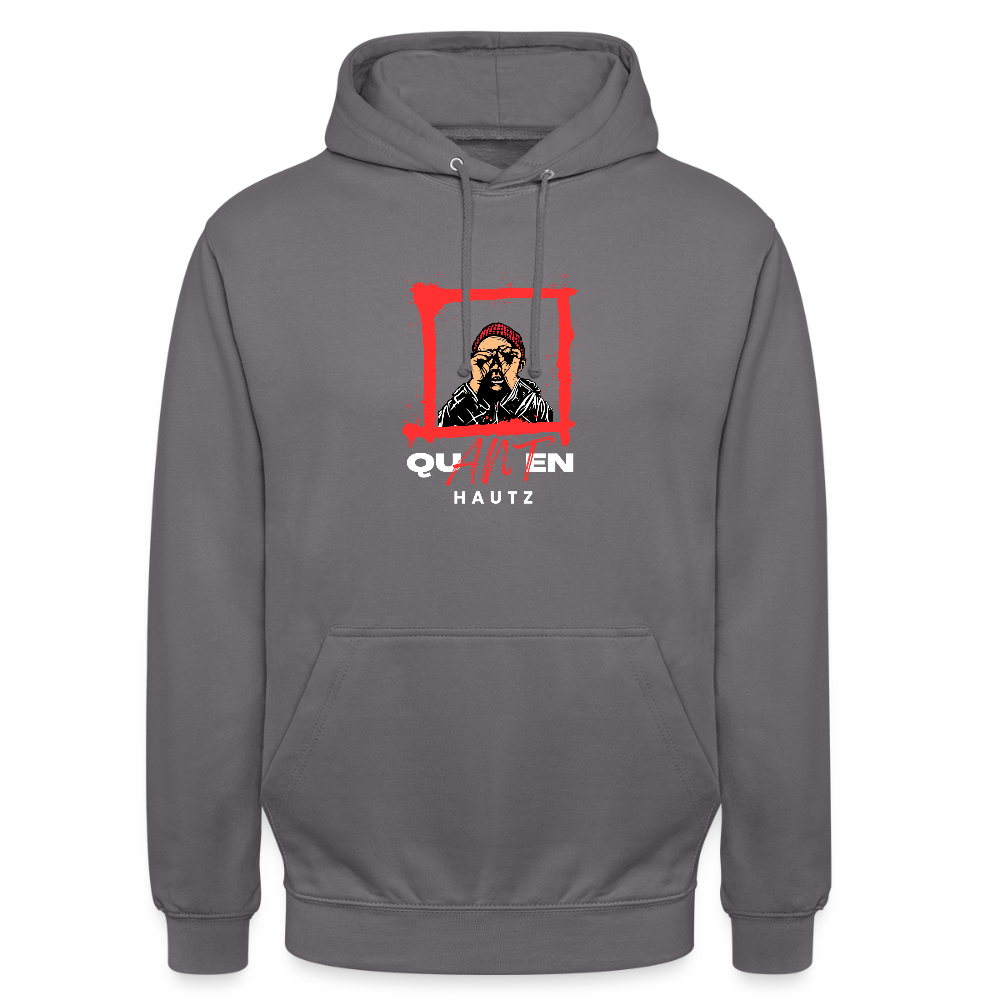 Unisex Hoodie Quanten Hautz - Mittelgrau