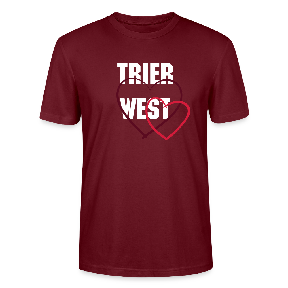 Stanley/Stella Unisex T-Shirt Trier West - Burgunderrot