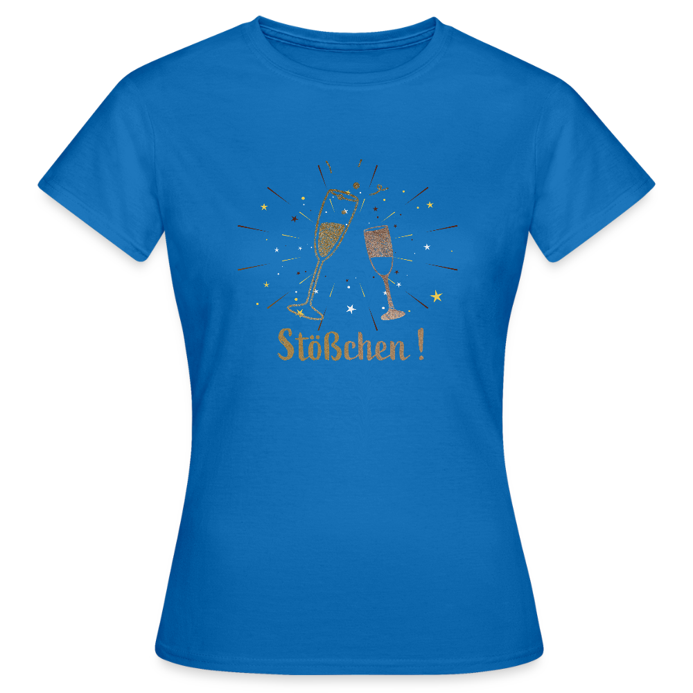 Frauen T-Shirt Stößchen - Royalblau
