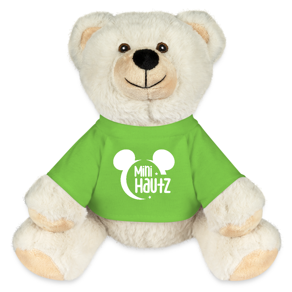 MiniFeet® RecycelBär® Creme mini Hautz - Hellgrün