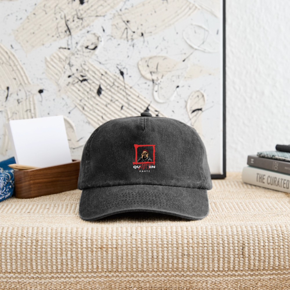 Relaxed Vintage Cap Quanten Hautz - Vintage Schwarz