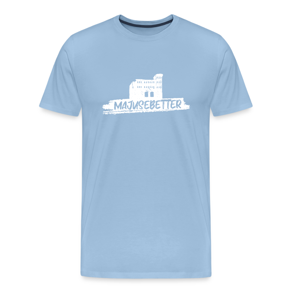 Männer Premium T-Shirt majusebetter - Sky