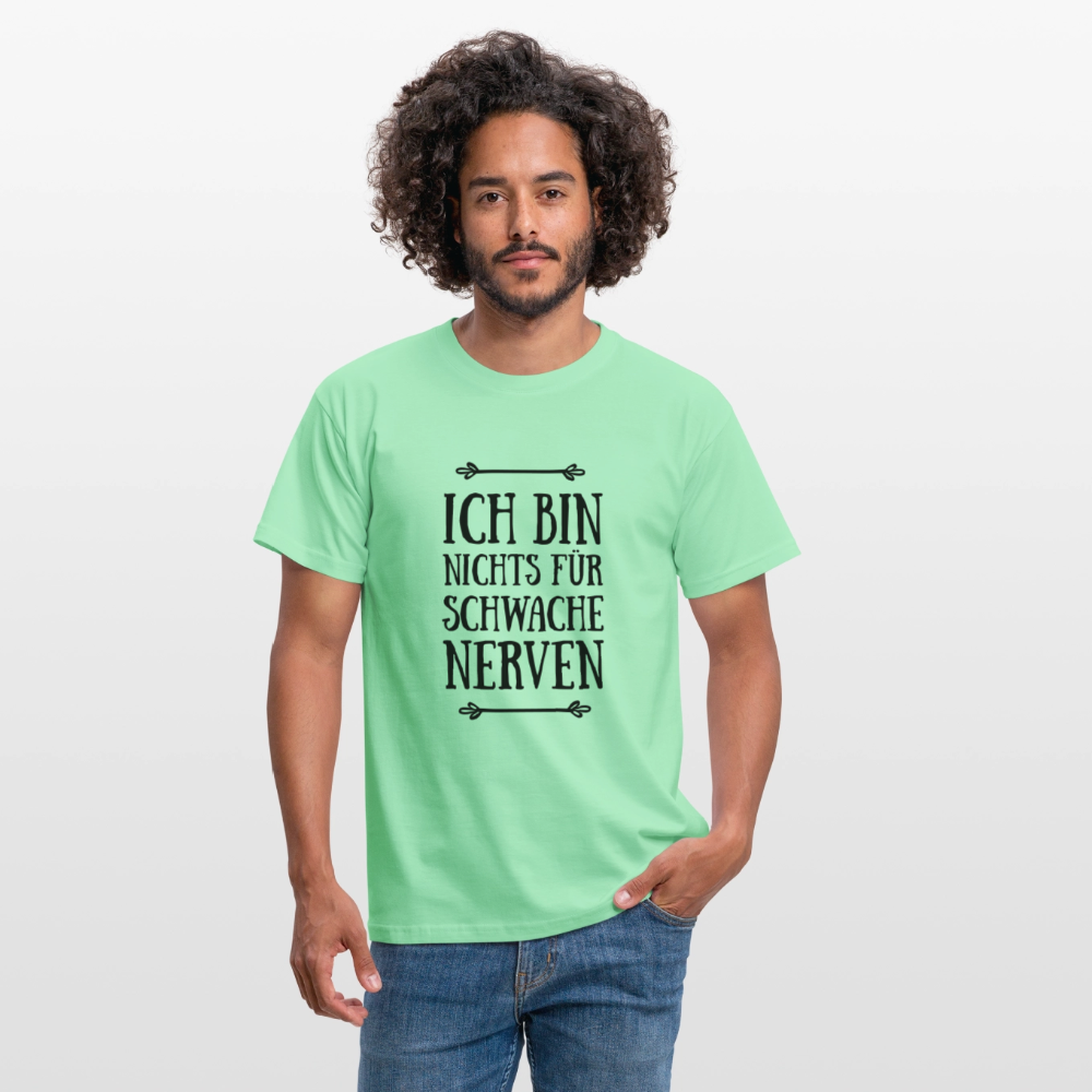 Männer T-Shirt Fun - Mintgrün