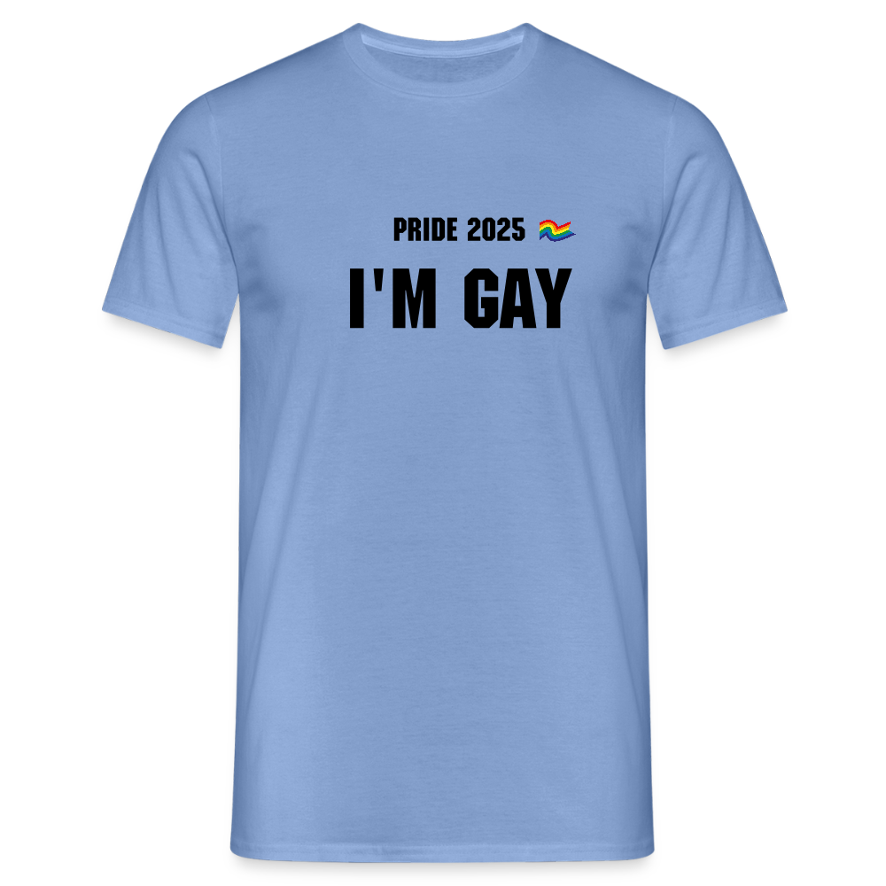 Männer T-Shirt Pride - carolina blue