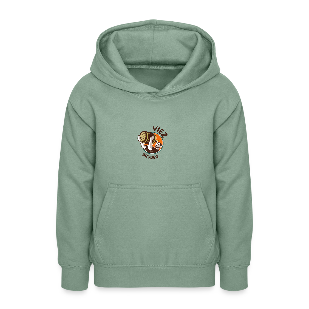 Teenager Hoodie Viezbruder - Graugrün
