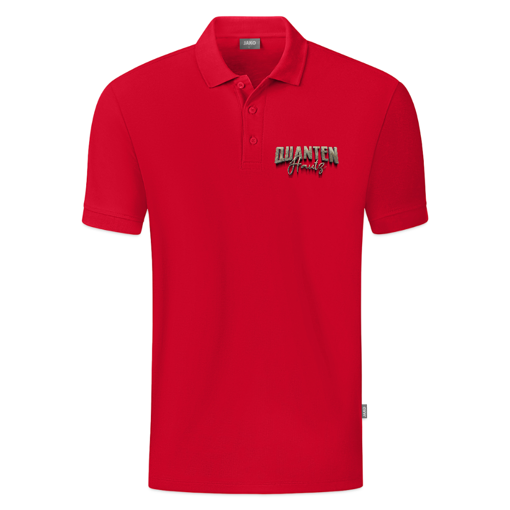 JAKO Männer Polo Organic Quanten Hautz - Rot