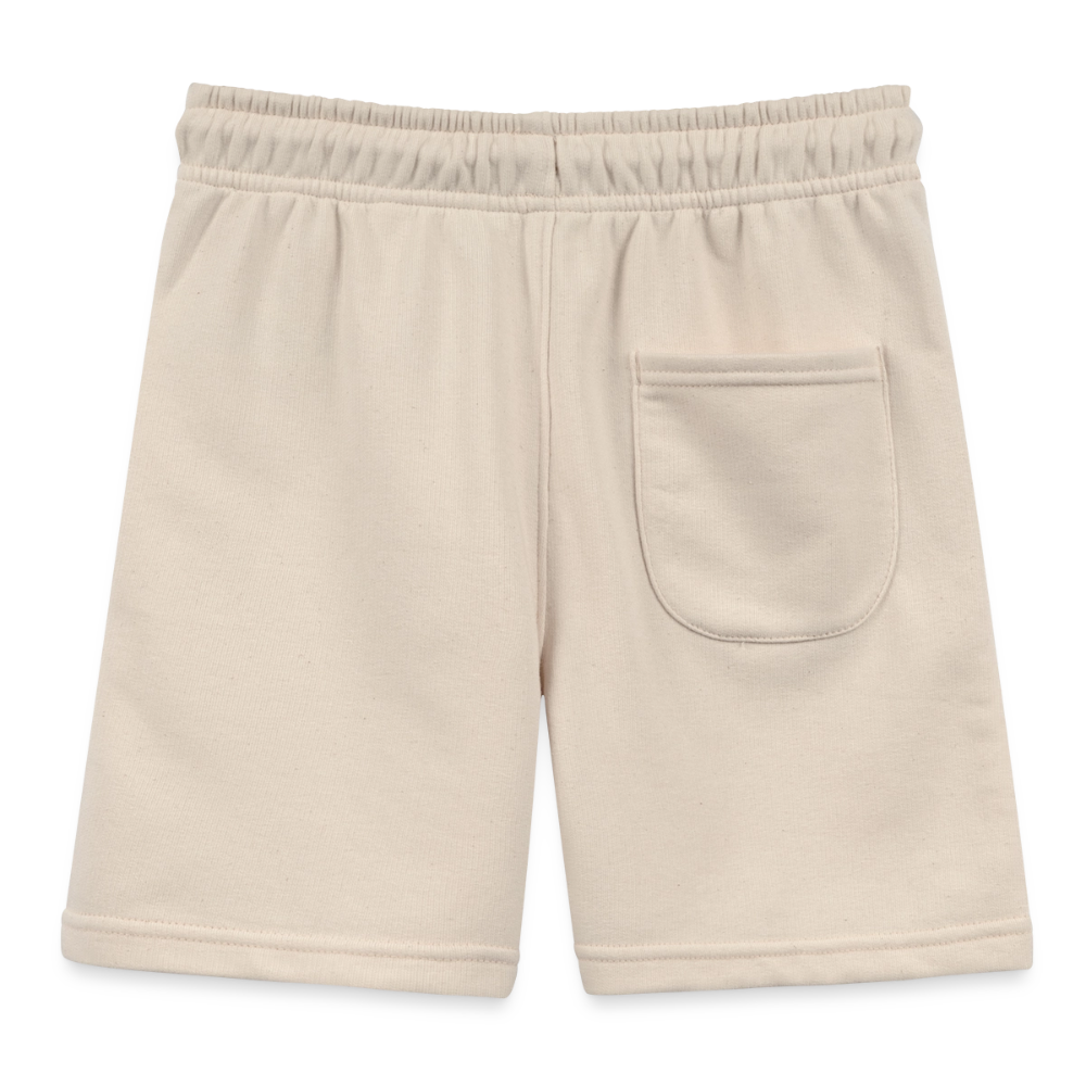 Kinder Bio-Joggingshorts Trierer Jung - Weißgrau