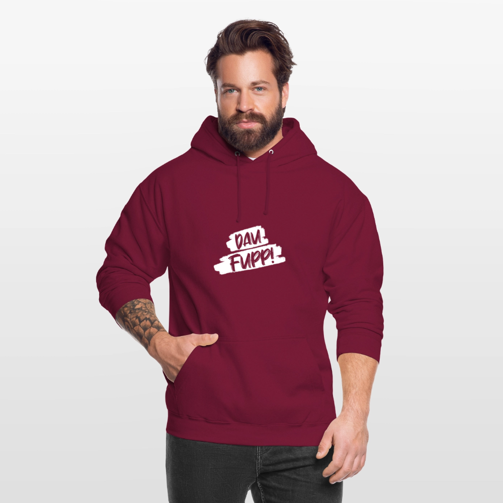 Unisex Hoodie Dau Fupp - Bordeaux