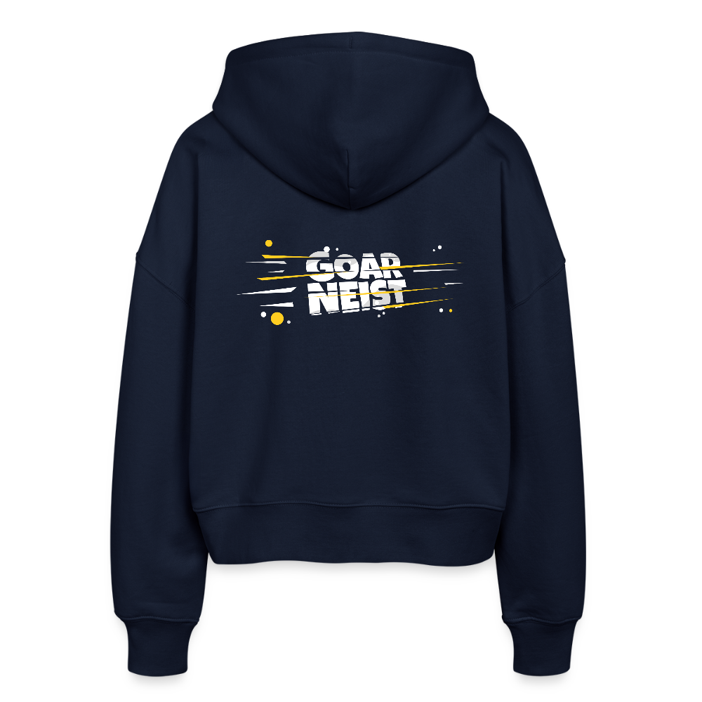 Stanley/Stella Boxy Frauen Bio Zip Hoodie Ida Goarneist - Navy