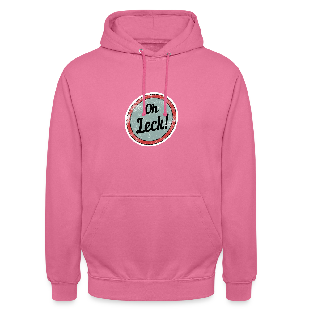 Unisex Hoodie Oh Leck! - Pink