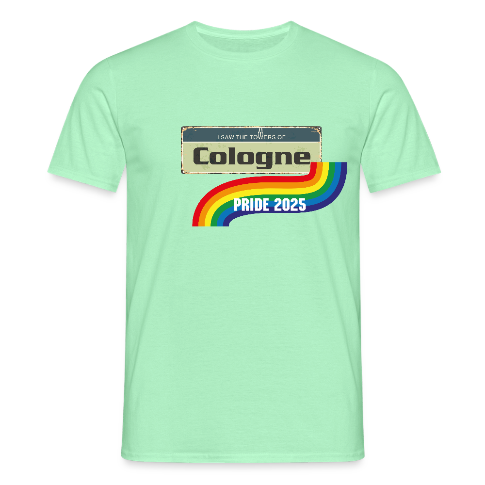 Männer T-Shirt Pride - Mintgrün