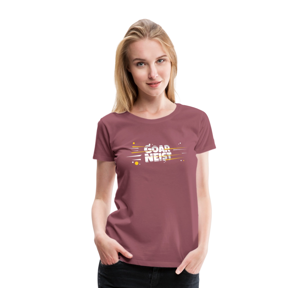 Frauen Premium T-Shirt Goarneist - Malve