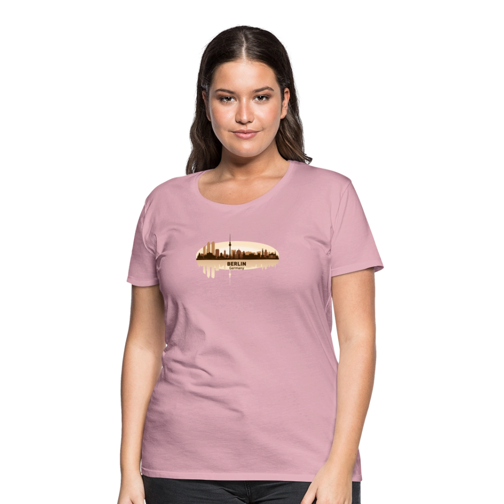 Frauen Premium T-Shirt Berlin - Hellrosa